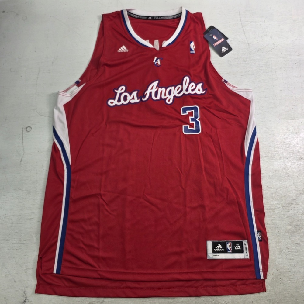 Chris Paul LA Clippers‎ Adidas Swingman Jersey Red NWT Size 2XL +2 CP3 NBA Store